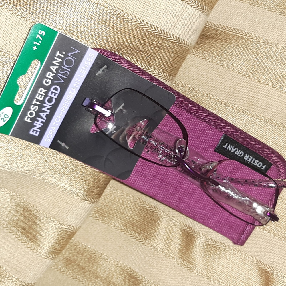 👓Foster Grant Enhanced Vision +1.75 - New in Package 👓 - Picture 7 of 8